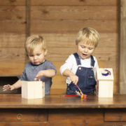 Esschert Design DIY Nesting Box w/ Paint Kit