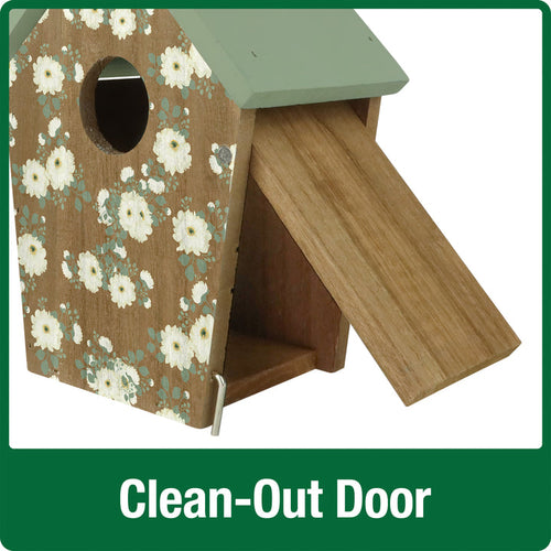 Nature's Way Deco Bird House Verdant Petals