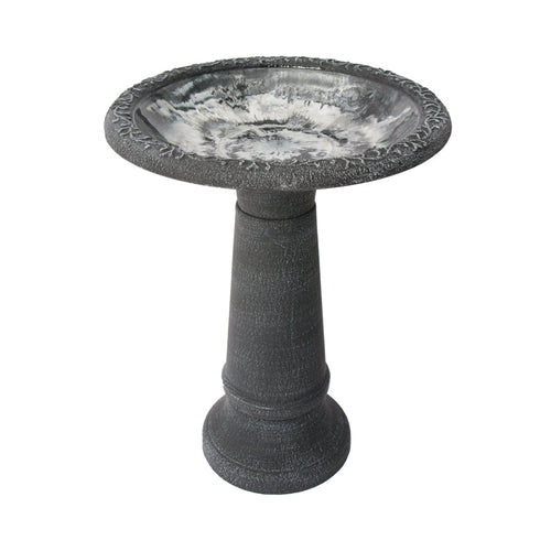 ALGREEN  20 Accerra Gray Birdbath