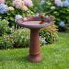 ALGREEN  20 Accerra Red Birdbath