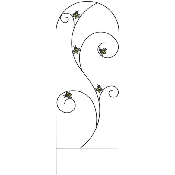 PANACEA BEE CONSCIOUS GARDEN TRELLIS (66 IN, BLACK)